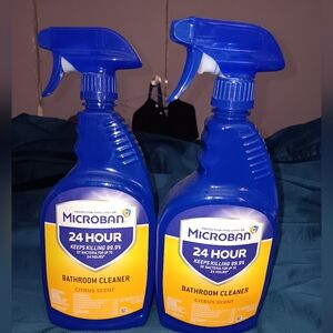 2 pack Microban bathroom cleaner